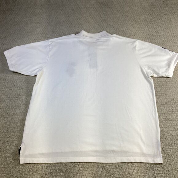 U.S. Polo Assn. White Polo Shirt Number 3 Size XXL Menswear Casual Short Sleeve - Picture 2 of 5